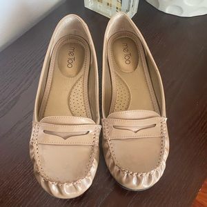 Me Too Penny Loafer flats Nude Beige 9